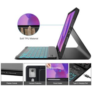 Tech-Protect SC Pen dėklas skirtas Lenovo Idea Tab Pro / Pro Mt 12.7 TB-373 - juodos spalvos - Image 3