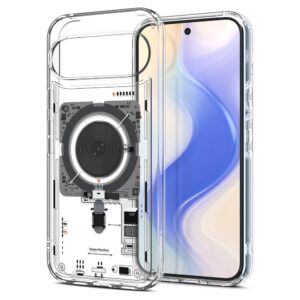 Spigen Ultra Hybrid Mag MagSafe dėklas skirtas Google Pixel 10 Pro XL - Clear - Image 7