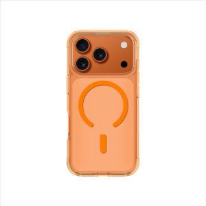 AmazingThing Minimal Mag dėklas skirtas iPhone 17 Pro Max suderinamas su MagSafe - Oranžinis