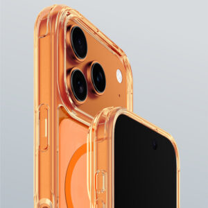 AmazingThing Minimal Mag dėklas skirtas iPhone 17 Pro Max suderinamas su MagSafe - Oranžinis - Image 7