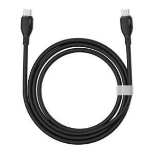 Baseus Pudding Series USB-C Cable - USB-C 100W 1.2m - Black - Image 5