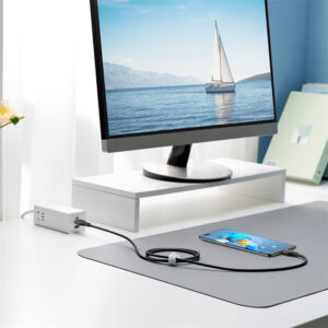 Baseus Pudding Series USB-C Cable - USB-C 100W 1.2m - Black - Image 9