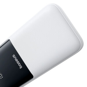 Baseus Lipow 20000mAh 22.5W Powerbank with two built-in cables with additional Baseus Simple USB-A - USB-C 3A 20cm cable - white - Image 3