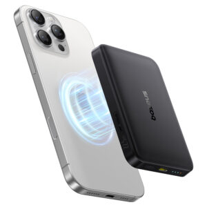 Baseus EnerFill FM12 10000mAh 22.5W Qi2 Power Bank MagSafe Compatible with Baseus Simple USB-C 20V/3A 30cm Cable - juodos spalvos - Image 3