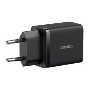 Baseus Cube Pro 30W USB-C USB-A Wall Charger - Black - Image 5
