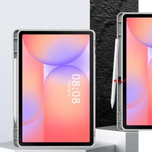 Tech-Protect SmartCase Pen dėklas skirtas Samsung Galaxy Tab S9 11.0 / S9 FE / S10 FE / S10 Lite 10.9 X710 / X716B / X510 / X516B / X520 / X526 / X400 / X406B - pilkos spalvos - Image 6