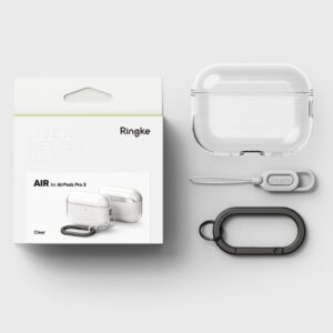 Ringke Air dėklas skirtas Apple AirPods Pro 3 - skaidrus - Image 5