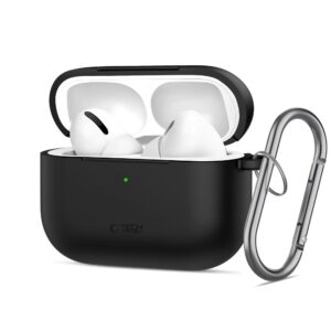 Tech-Protect Silicone Hook dėklas skirtas Apple AirPods Pro 3 - juodos spalvos