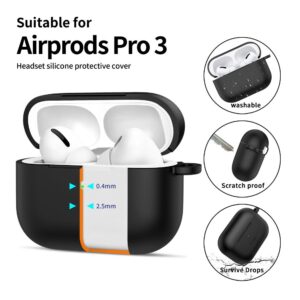 Tech-Protect Silicone Hook dėklas skirtas Apple AirPods Pro 3 - juodos spalvos - Image 4