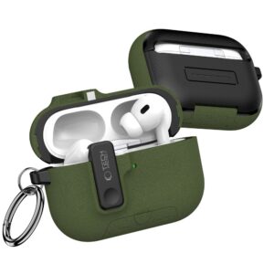 Tech-Protect Slim Hook dėklas skirtas Apple AirPods Pro 3 - žalios spalvos - Image 3