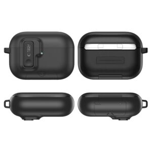 Tech-Protect Slim Hook dėklas skirtas Apple AirPods Pro 3 - juodos spalvos - Image 5