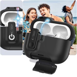 Tech-Protect Slim Hook dėklas skirtas Apple AirPods Pro 3 - juodos spalvos - Image 9