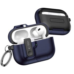 Tech-Protect Slim Hook dėklas skirtas Apple AirPods Pro 3 - mėlynos spalvos - Image 3