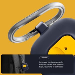 Spigen Nano Pop dėklas skirtas Apple AirPods Pro 3 - mėlynos spalvos ir geltonos spalvos - Image 6