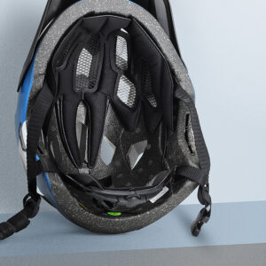 Rockbros TS-61 10110061001 Children's Bike Helmet with Detachable Chin Size S (48-54) - Blue - Image 2