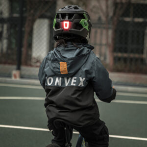 Rockbros TS-61 10110061003 Children's Bike Helmet with Detachable Chin Size S (48-54) - Green - Image 3