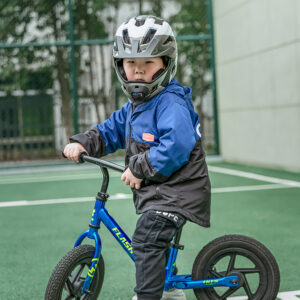 Rockbros TS-61 10110061005 Children's Bike Helmet with Detachable Chin Size S (48-54) - Gray - Image 2