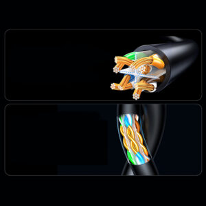 Ugreen Cat6A UTP Ethernet Cable 0.5m - Black - Image 4