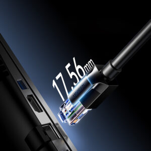 Ugreen Cat6A UTP Ethernet Cable 1.5m - Black - Image 7