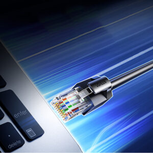 Ugreen Cat6A UTP Ethernet Cable 10m - Black - Image 3