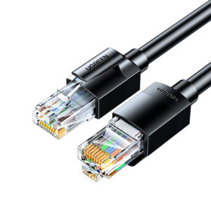 Ugreen Cat6A UTP Ethernet Cable 8m - Black - Image 2