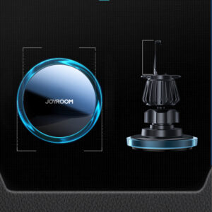 Joyroom car phone holder with Qi 15W inductive charger (MagSafe compatible) for air vent, silver (JR-ZS291) - Image 6