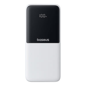 Powerbank Baseus Lipow 10000mAh 22,5W z dwoma wbudowanymi kablami (z kablem Baseus Simple USB-A - USB-C 3A 20cm) - biały - Image 2