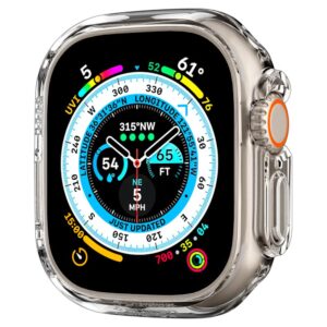 Spigen Thin Fit dėklas skirtas Apple Watch Ultra 1 / 2 / 3 (49 mm) - skaidrus - Image 6