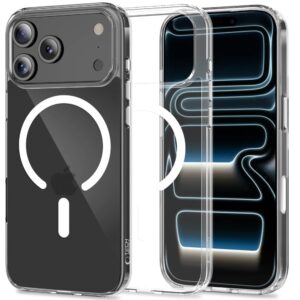 Tech-Protect Flexair Hybrid CC MagSafe dėklas skirtas Apple iPhone 17 Pro Max - Clear - Image 2