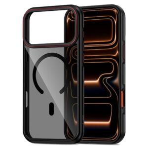 Tech-Protect MagHybrid MagSafe dėklas skirtas Apple iPhone 17 Pro - juodos spalvos and Red - Image 2