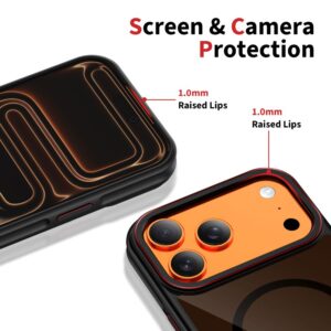 Tech-Protect MagHybrid MagSafe dėklas skirtas Apple iPhone 17 Pro - juodos spalvos and Red - Image 4