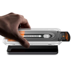 Spigen Glas.tR "EZ Fit Pro" HD Apsauginis stiklas 2-pack skirtas Samsung Galaxy S25 FE - Image 7