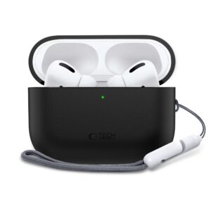 Tech-Protect Silicone dėklas skirtas Apple AirPods Pro 3 - juodos spalvos - Image 2