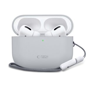 Tech-Protect Silicone dėklas skirtas Apple AirPods Pro 3 - pilkos spalvos - Image 2