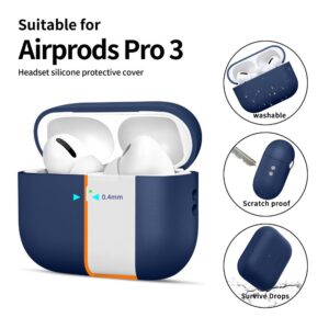 Tech-Protect Silicone dėklas skirtas Apple AirPods Pro 3 - mėlynos spalvos - Image 4