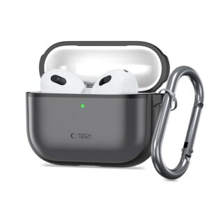 Tech-Protect Silicone dėklas skirtas Apple AirPods Pro 3 - Matte juodos spalvos