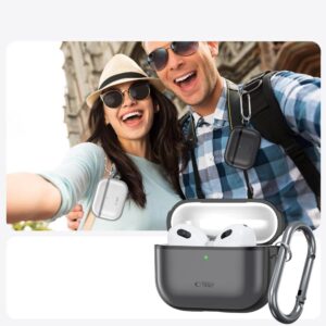 Tech-Protect Silicone dėklas skirtas Apple AirPods Pro 3 - Matte juodos spalvos - Image 7