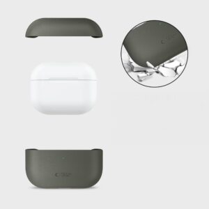 Tech-Protect NaturalFit dėklas skirtas Apple AirPods Pro 3 - žalios spalvos - Image 6