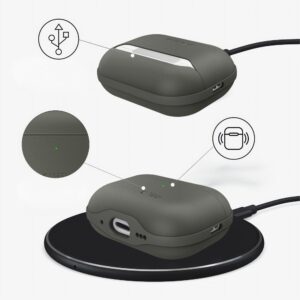 Tech-Protect NaturalFit dėklas skirtas Apple AirPods Pro 3 - žalios spalvos - Image 7