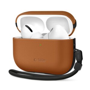 Tech-Protect NaturalFit dėklas skirtas Apple AirPods Pro 3 - rudos spalvos