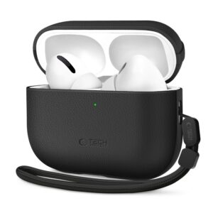 Tech-Protect NaturalFit dėklas skirtas Apple AirPods Pro 3 - juodos spalvos