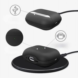 Tech-Protect NaturalFit dėklas skirtas Apple AirPods Pro 3 - juodos spalvos - Image 7