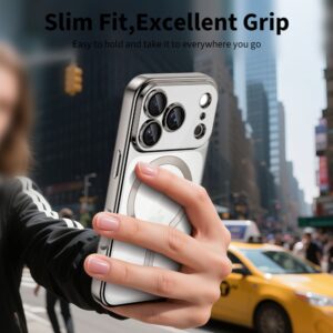 Tech-Protect MagFlex MagSafe dėklas skirtas Apple iPhone 17 Pro - transparent silver - Image 5