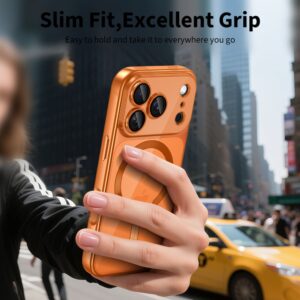 Tech-Protect MagFlex MagSafe dėklas skirtas Apple iPhone 17 Pro - skaidrus oranžinės spalvos - Image 5