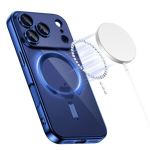 Tech-Protect MagFlex MagSafe dėklas skirtas Apple iPhone 17 Pro - Clear mėlynos spalvos - Image 3