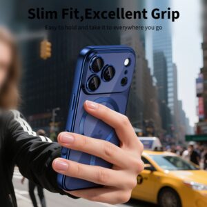 Tech-Protect MagFlex MagSafe dėklas skirtas Apple iPhone 17 Pro Max - Clear mėlynos spalvos - Image 5