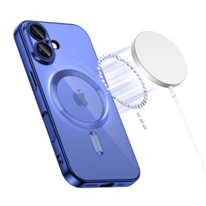 Tech-Protect MagFlex MagSafe dėklas skirtas Apple iPhone 17 - Clear mėlynos spalvos - Image 2