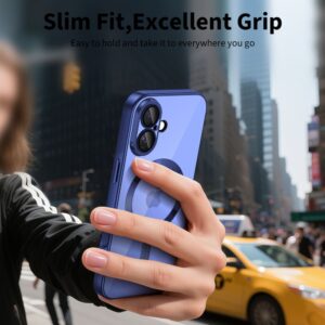 Tech-Protect MagFlex MagSafe dėklas skirtas Apple iPhone 17 - Clear mėlynos spalvos - Image 5