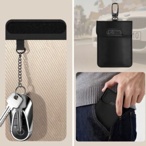 Tech-Protect KLR400 Anti-Theft Car Key Case - juodos spalvos - Image 8