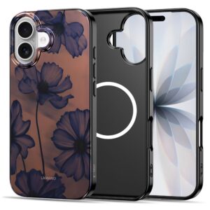 Tech-Protect Lamano MagSafe dėklas skirtas Apple iPhone 17 - rudos spalvos-violetinės spalvos - Image 3